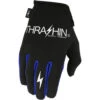 Thrashin Supply Stealth Gloves - Black/Blue -Cycling Apparel Store Thrashin Supply Stealth Gloves Black Blue 93057.1543858568