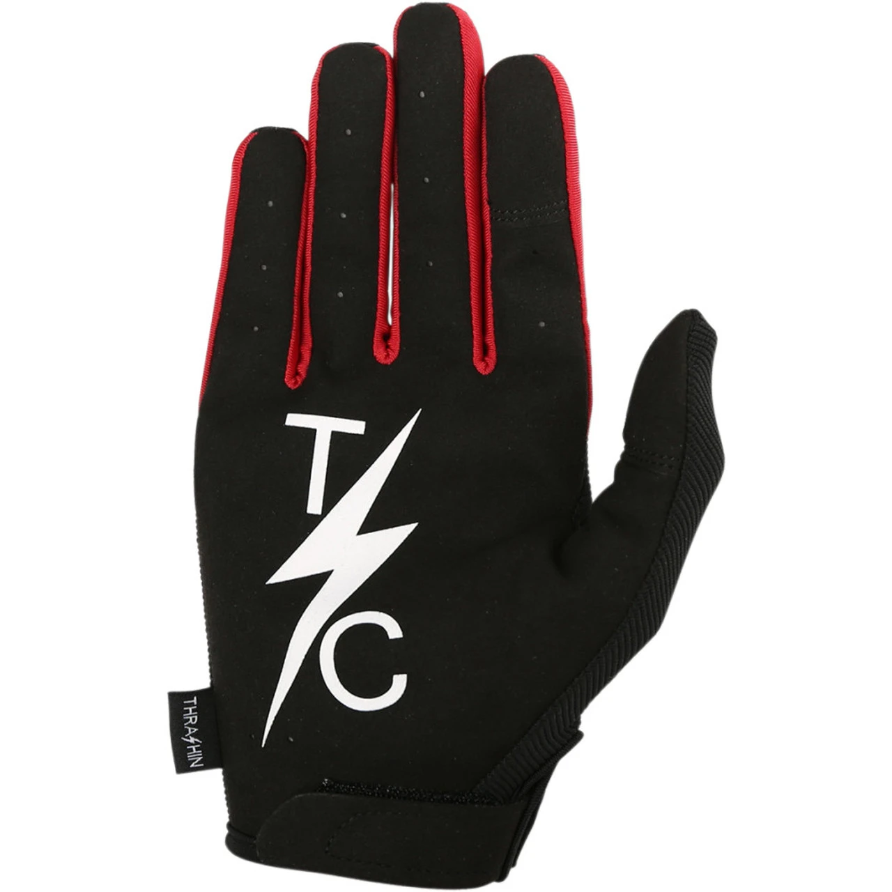 Thrashin Supply Stealth Gloves - Black/Red 4 Thrashin Supply Stealth Gloves - Black/Red - Image 2