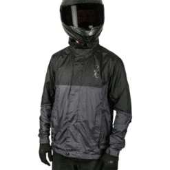 Thrashin Supply Waterproof Mission Windbreaker Riding Jacket - Black -Cycling Apparel Store Thrashin Supply Waterproof Windbreaker Riding Jacket Black 1 1 14145.1620073174