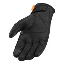 Icon Automag Women's Gloves - Black -Cycling Apparel Store WmnsAutomagGloveBlackFront 50578.1534444344