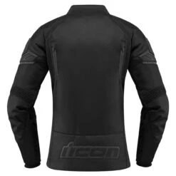 Icon AutoMag 2 Women's Jacket - Stealth -Cycling Apparel Store WmnsAutomagJacketStealthBack 07034.1535122135