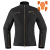 Icon Hella 2 Women's Jacket 2 Icon Hella 2 Women's Jacket -Cycling Apparel Store WmnsHella2JacketBlackFront 02653.1579892652
