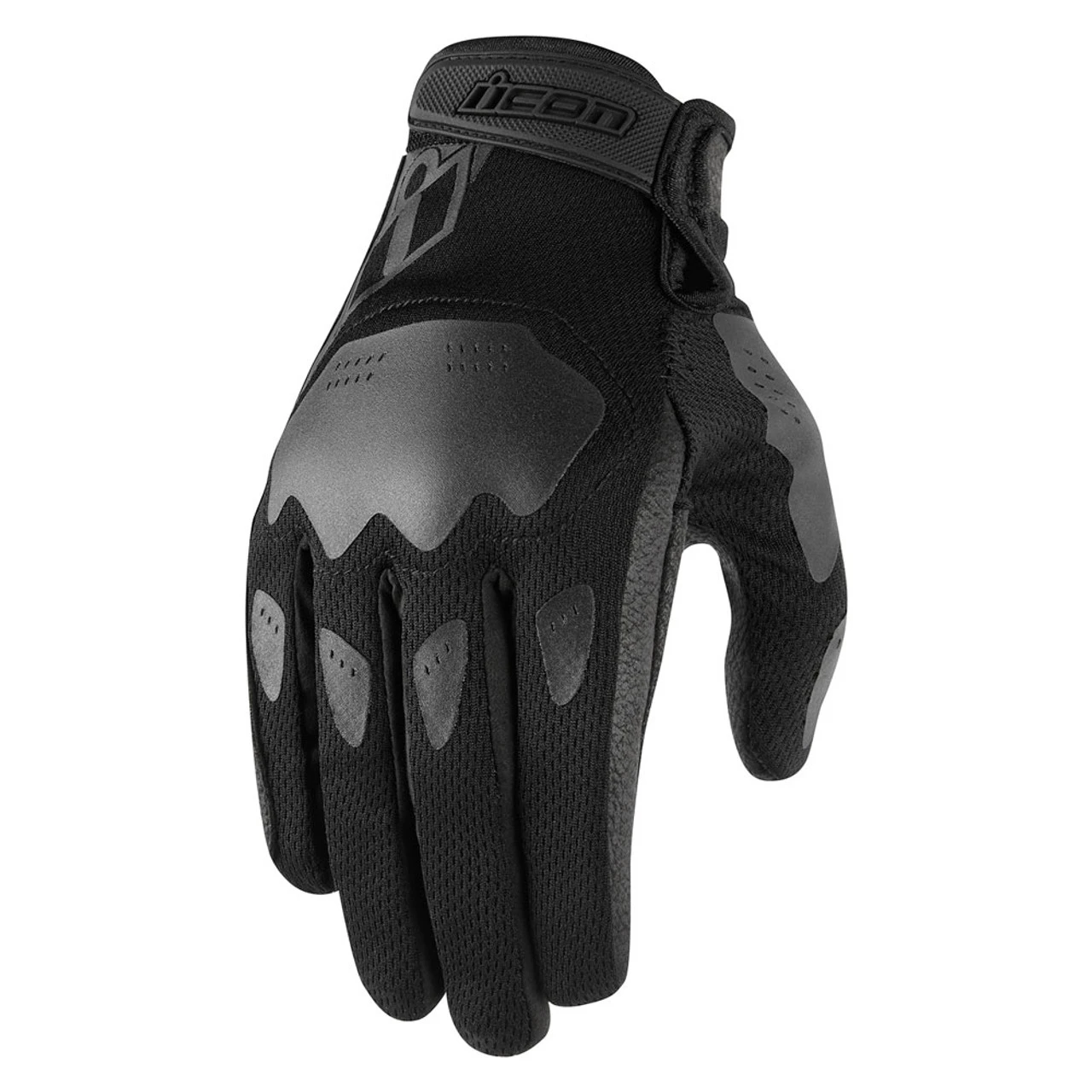 Icon Hooligan Women's Gloves - Black 3 Icon Hooligan Women's Gloves - Black