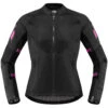 Icon Mesh AF Women's Jacket - Black/Pink -Cycling Apparel Store WmnsMeshAFJacketPinkFront2822 1001 98937.1517412531