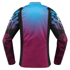 Icon Overlord SB2 Wild Child Women's Jacket - Purple -Cycling Apparel Store WmnsOverloadJacketPurpleBack 36779.1534443009