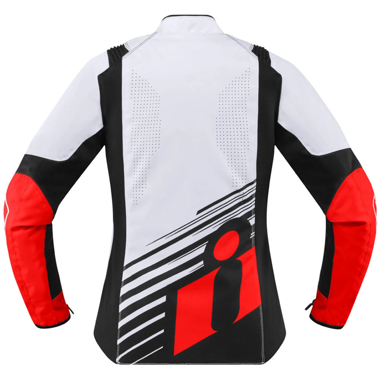 Icon Overlord SB2 Women's Jacket - Red 4 Icon Overlord SB2 Women's Jacket - Red - Image 2