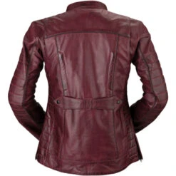 Z1R Women's 410 Merlot Leather Jacket 5 Z1R Women's 410 Merlot Leather Jacket -Cycling Apparel Store Z1R 410 Merlot Leather Jacket Back 62435.1560362899