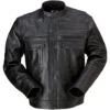 Z1R Deagle Leather Jacket - Black -Cycling Apparel Store Z1R Deagle Jacket Black 71262.1605638126