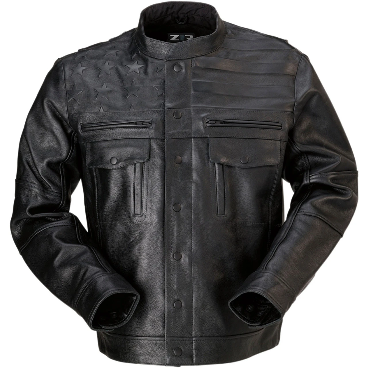 Z1R Deagle Leather Jacket - Black 3 Z1R Deagle Leather Jacket - Black