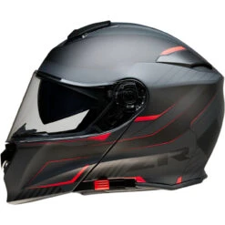 Z1R Solaris Modular Scythe Helmet - Black/Red