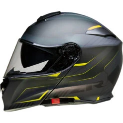 Z1R Solaris Modular Scythe Helmet - Black/Hi-Vis Yellow
