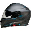 Z1R Solaris Modular Scythe Helmet - Black/Blue -Cycling Apparel Store Z1R Solaris Modular Scythe Helmet Black Blue 93116.1602694483
