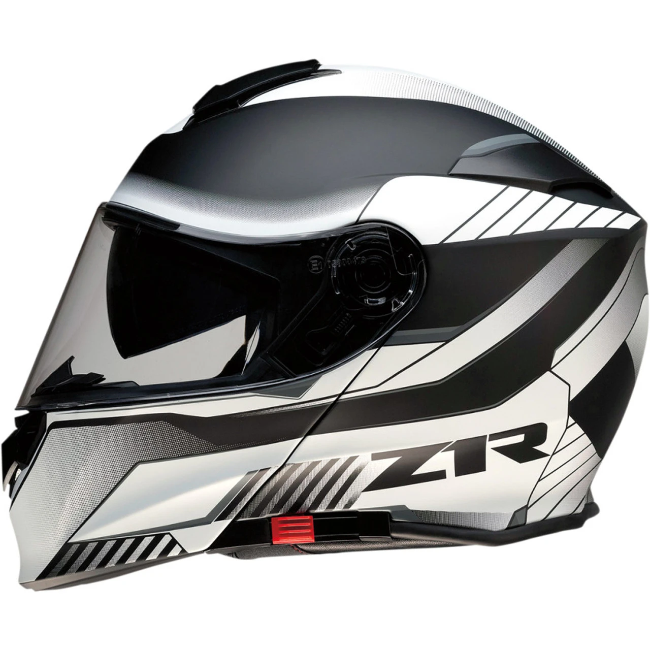 Z1R Solaris Modular Scythe Helmet - White/Black 3 Z1R Solaris Modular Scythe Helmet - White/Black