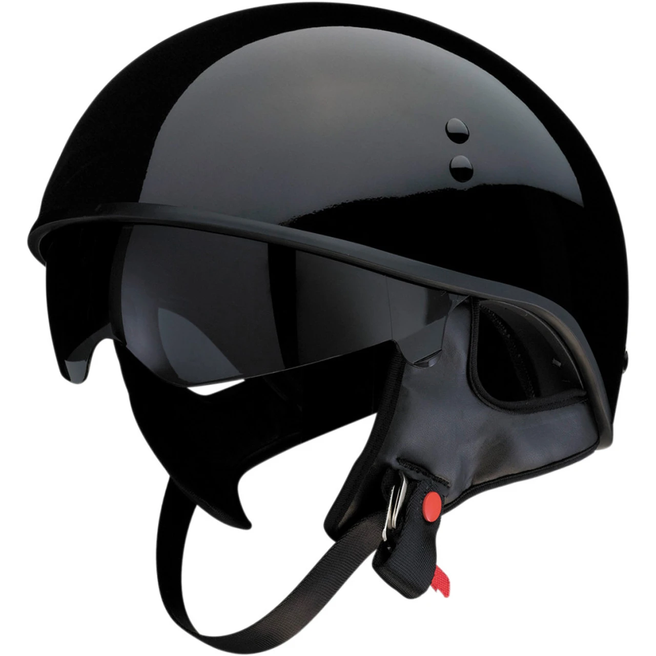 Z1R Vagrant Half Helmet - Gloss Black 3 Z1R Vagrant Half Helmet - Gloss Black