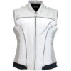 Z1R Women's Nufem Leather Vest -Cycling Apparel Store Z1R Womens Nufem Leather Vest 31363.1631729714