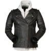 Z1R Women's Ordinance 3-in-1 Leather Jacket -Cycling Apparel Store Z1R Womens Ordinance 3 in 1 Leather Jacket 46093.1639421170