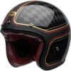 Bell Custom 500 Helmet - Carbon RSD Checkmate Matte/Gloss Black/Gold -Cycling Apparel Store bell custom 500 carbon culture helmet rsd checkmate matte gloss black gold front left 30827.1569353784