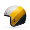Bell Custom 500 Helmet - Riff Gloss Sand/Yellow -Cycling Apparel Store bell custom 500 culture classic open face motorcycle helmet riff gloss sand yellow 1 51900.1633101498