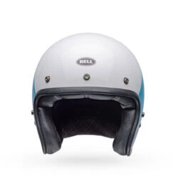 Bell Custom 500 Helmet - Riff Gloss Sand/Yellow -Cycling Apparel Store bell custom 500 culture classic open face motorcycle helmet riff gloss white blue 4 66743.1633101501