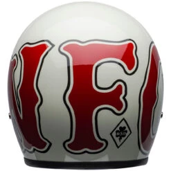 Bell Custom 500 RSD WFO Gloss White/Red Helmet -Cycling Apparel Store bell custom 500 se culture helmet rsd wfo gloss white red back 81216.1536153357