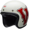 Bell Custom 500 RSD WFO Gloss White/Red Helmet -Cycling Apparel Store bell custom 500 se culture helmet rsd wfo gloss white red front left 76124.1536153333