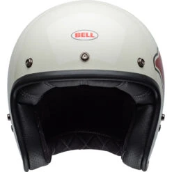 Bell Custom 500 RSD WFO Gloss White/Red Helmet -Cycling Apparel Store bell custom 500 se culture helmet rsd wfo gloss white red front 11893.1536153367