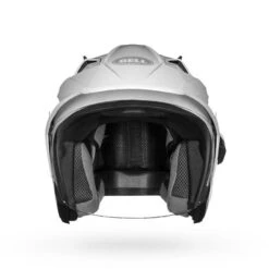 Bell MAG-9 Helmet - Gloss Pearl White -Cycling Apparel Store bell mag 9 cruiser motorcycle helmet gloss pearl white front 5 82164.1633103915