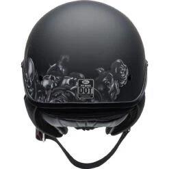 Bell Pit Boss Helmet - Roses Matte Black/Gunmetal 15 Bell Pit Boss Helmet - Roses Matte Black/Gunmetal -Cycling Apparel Store bell pit boss cruiser helmet roses matte black gunmetal back 54957.1569508317