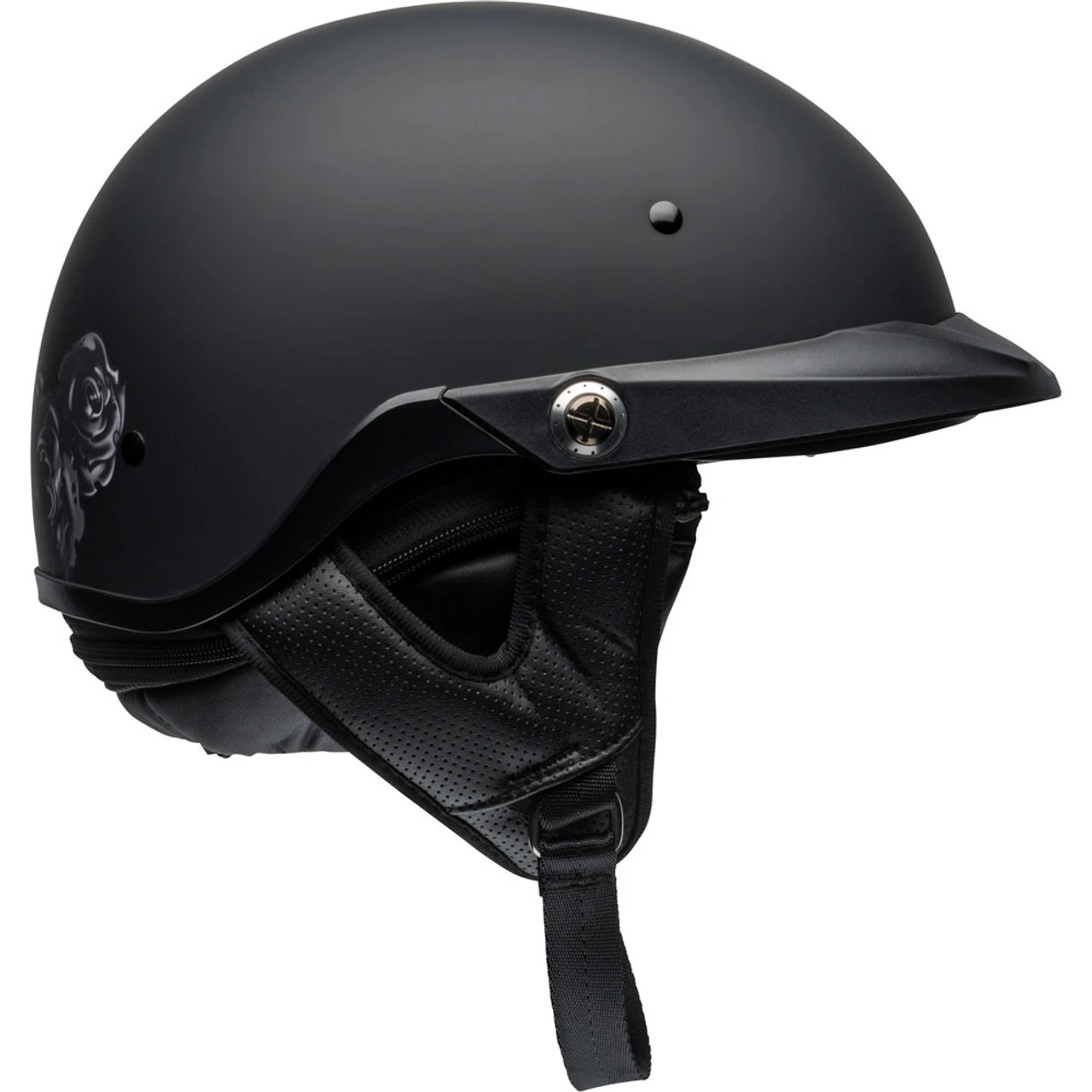 Bell Pit Boss Helmet - Roses Matte Black/Gunmetal 8 Bell Pit Boss Helmet - Roses Matte Black/Gunmetal - Image 6