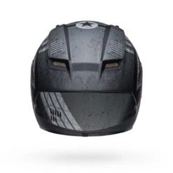 Bell Qualifier DLX MIPS Helmet - Devil May Care Matte Black/Gray -Cycling Apparel Store bell qualifier dlx mips street full face motorcycle helmet devil may care matte black gray 2 70490.1632945811