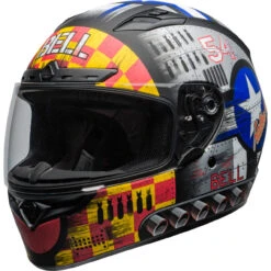 Bell Qualifier DLX MIPS Helmet - Devil May Care Matte Gray 19 Bell Qualifier DLX MIPS Helmet - Devil May Care Matte Gray -Cycling Apparel Store bell qualifier dlx mips street helmet devil may care 2020 matte gray clear shield front left 05594.1569265801