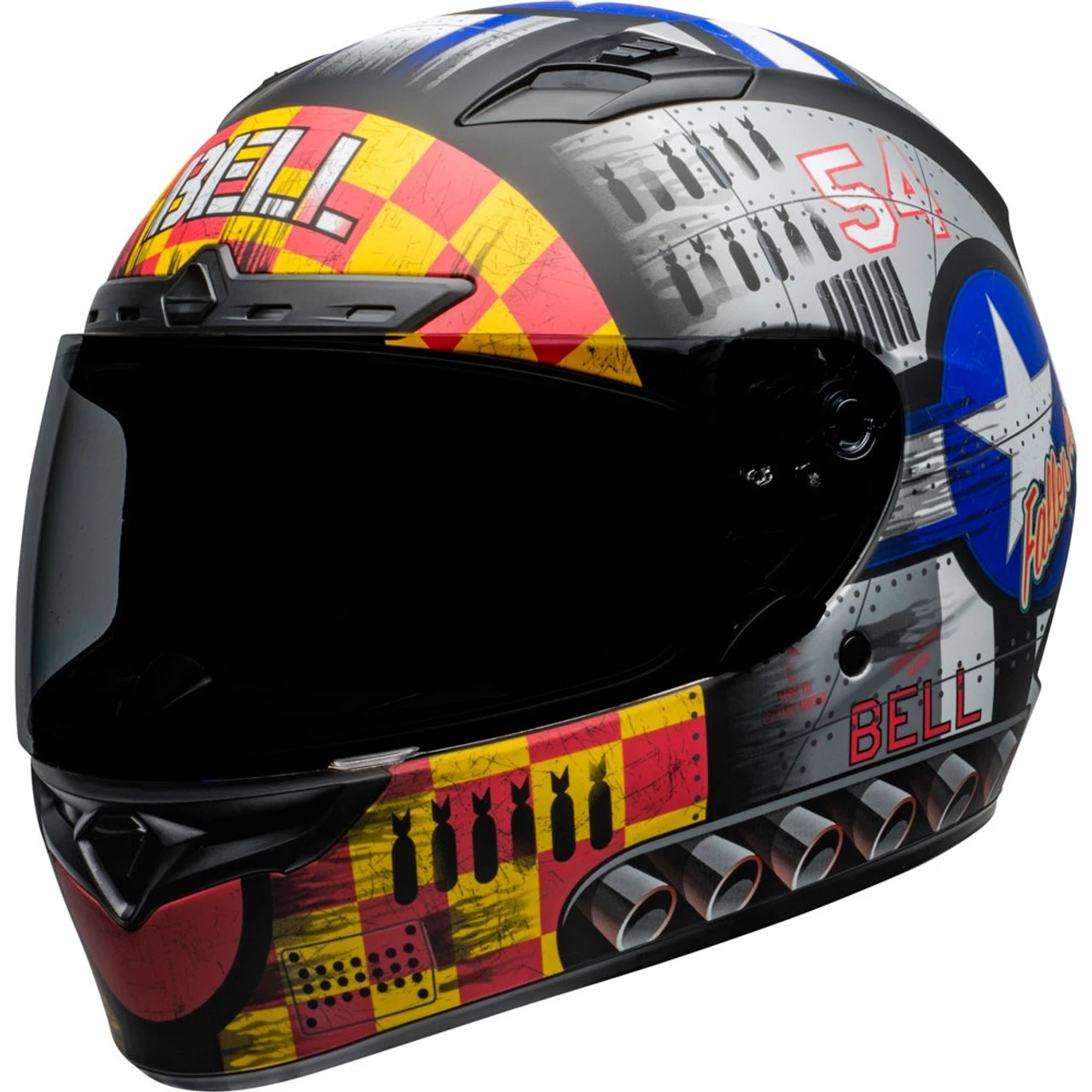 Bell Qualifier DLX MIPS Helmet - Devil May Care Matte Gray 4 Bell Qualifier DLX MIPS Helmet - Devil May Care Matte Gray - Image 2