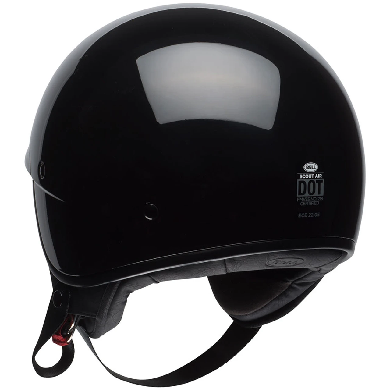 Bell Scout Air Gloss Black Helmet 9 Bell Scout Air Gloss Black Helmet - Image 7