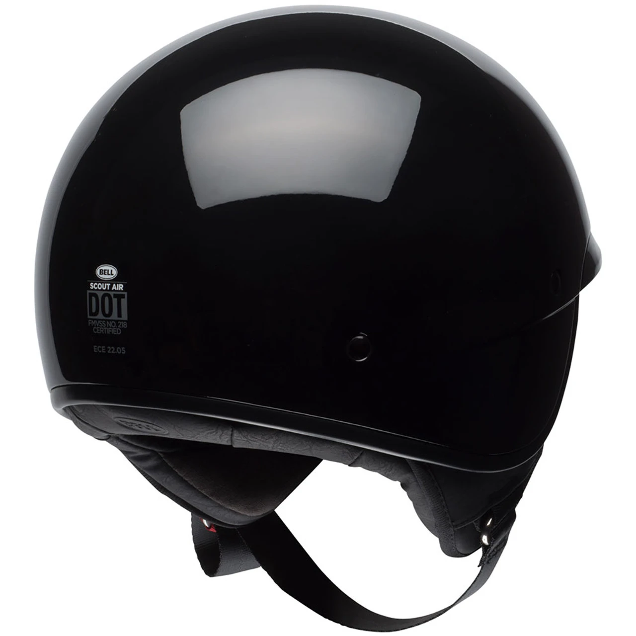 Bell Scout Air Gloss Black Helmet 5 Bell Scout Air Gloss Black Helmet - Image 3