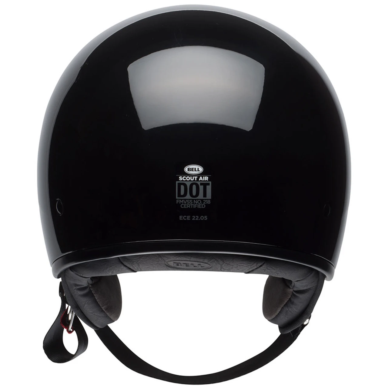 Bell Scout Air Gloss Black Helmet 10 Bell Scout Air Gloss Black Helmet - Image 8