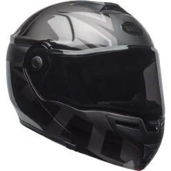 Bell SRT Modular Helmet - Predator Matte/Gloss Blackout -Cycling Apparel Store bell srt modular street helmet predator matte gloss blackout front right 25443.1610113569