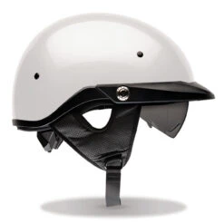 Bell Pit Boss Solid Helmet -Cycling Apparel Store bell Pit Boss Gloss White Shield motorcycle helmet 51078.1450813009