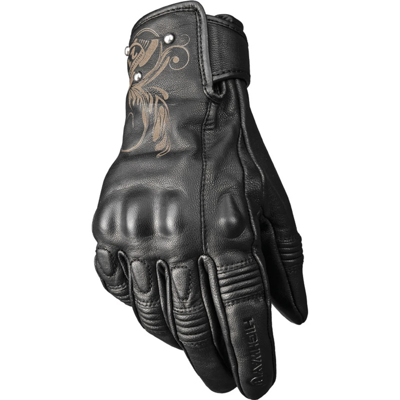 Highway 21 Women's Black Ivy Gloves