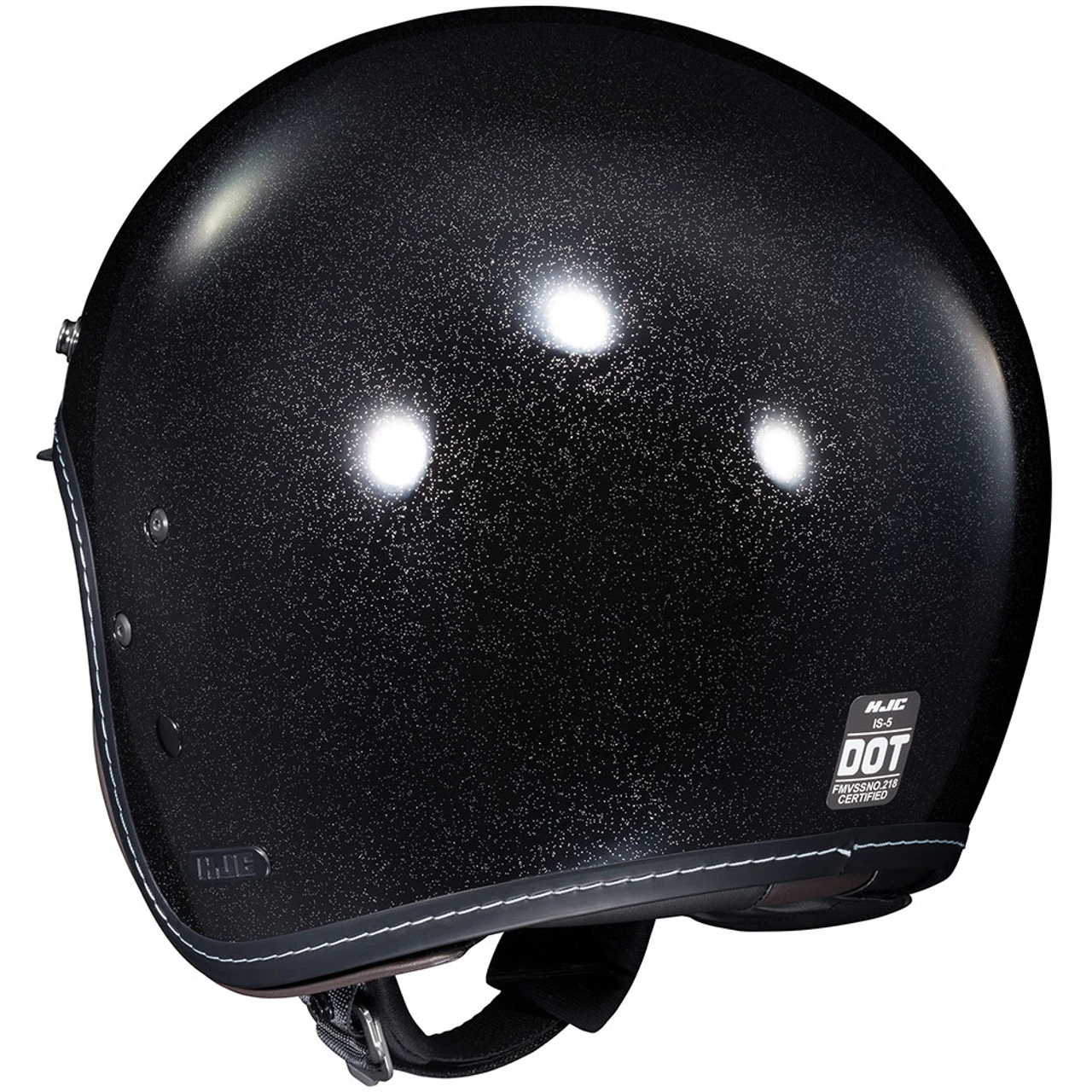 HJC IS-5 Helmet - Black Metal Flake 4 HJC IS-5 Helmet - Black Metal Flake - Image 2