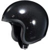 HJC IS-5 Helmet - Black Metal Flake -Cycling Apparel Store hjc is 5 open face helmet black flake 2 80449.1540220371