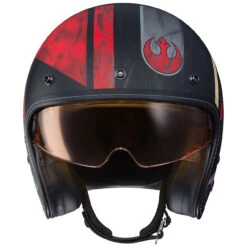 HJC IS-5 Helmet - Star Wars X-Wing Poe Dameron -Cycling Apparel Store hjc is 5 open face helmet x wing poe dameron star wars 75033.1540237674