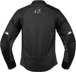 Icon Wireform Women's Textile Jacket -Cycling Apparel Store icon womens wireform motorcycle jacket black back 28422.1456850359