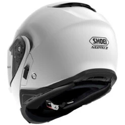 Shoei Neotec 2 Modular Helmet - White 6 Shoei Neotec 2 Modular Helmet - White -Cycling Apparel Store neotec ii white back 1 63698.1516108881
