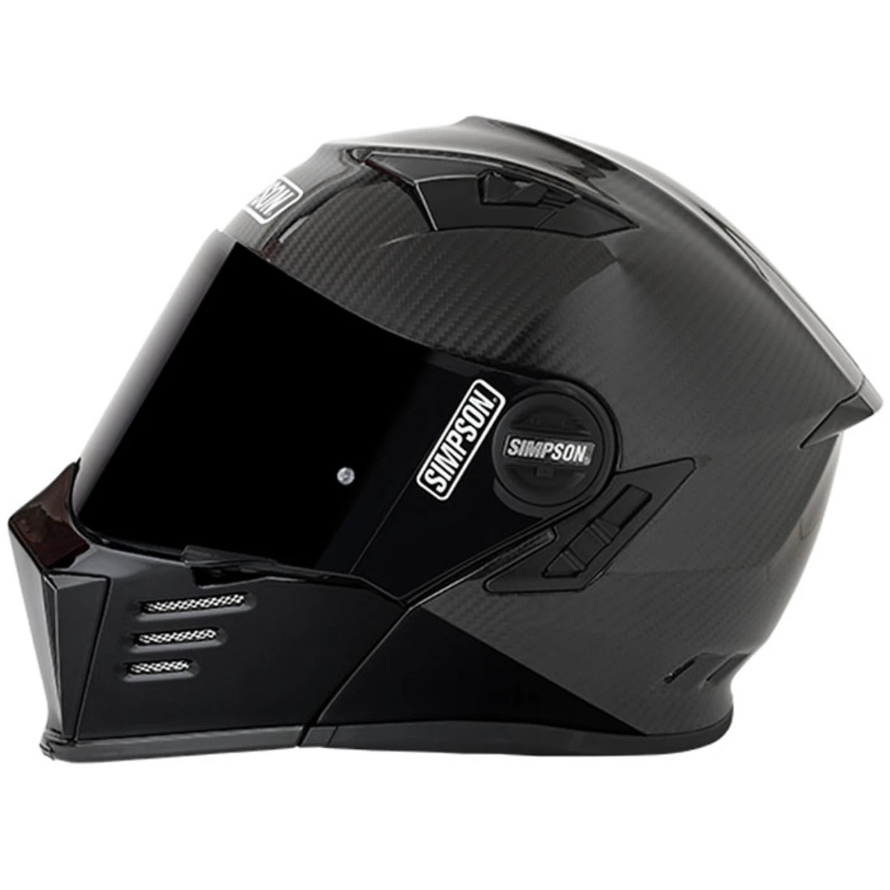 Simpson Mod Bandit Helmet - Carbon Fiber 4 Simpson Mod Bandit Helmet - Carbon Fiber - Image 2