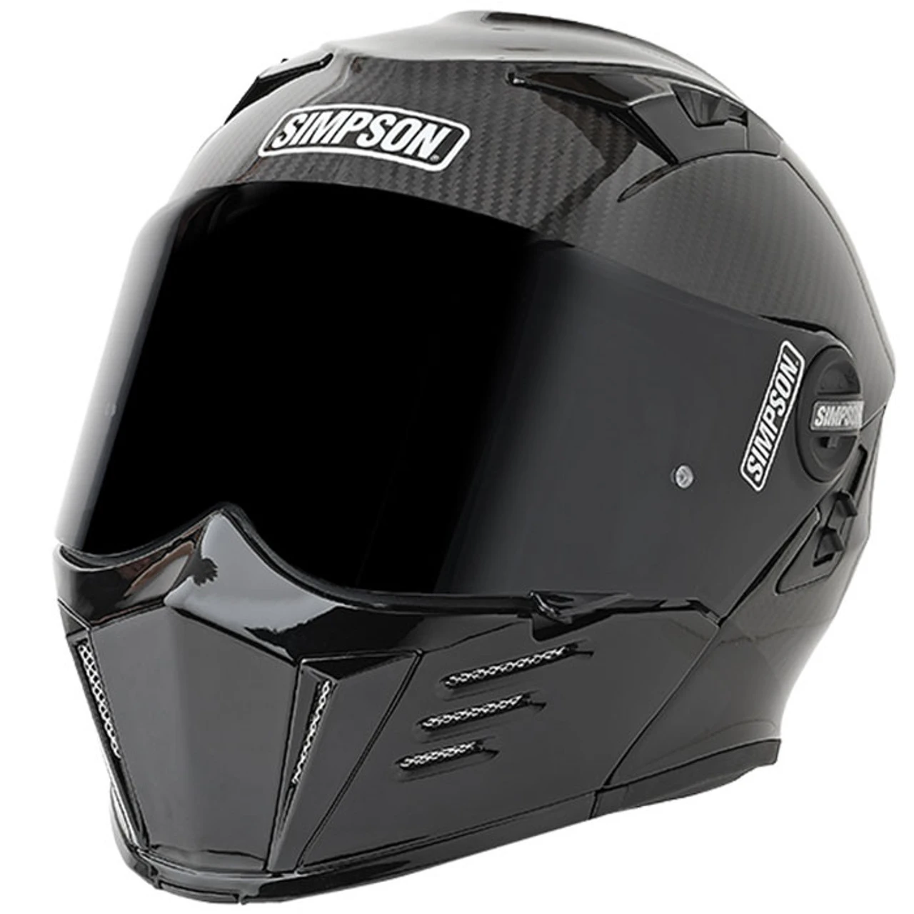Simpson Mod Bandit Helmet - Carbon Fiber 3 Simpson Mod Bandit Helmet - Carbon Fiber