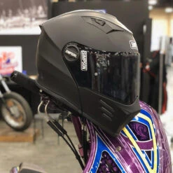 Simpson Mod Bandit Helmet Face Shield - Smoke -Cycling Apparel Store simpson mod bandit helmet smoke visor 87323.1545241434