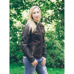 Speed And Strength Street Savvy Women's Leather/Textile Jacket - Oxblood/Black -Cycling Apparel Store speed strength straight savvy jacket b 52886.1533766364