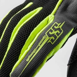 Speed And Strength Comin' In Hot™ Women's Leather/Mesh Gloves -Cycling Apparel Store speedandstrength comininhot leather mesh motorcycle gloves grey hivis 6 25004.1453908501