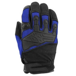 Speed And Strength Hammer Down™ Leather/Mesh Gloves -Cycling Apparel Store speedandstrength hammerdown blue motorcycle gloves 03308.1453736853