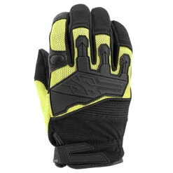Speed And Strength Hammer Down™ Leather/Mesh Gloves -Cycling Apparel Store speedandstrength hammerdown hiviz motorcycle gloves 41387.1453736854